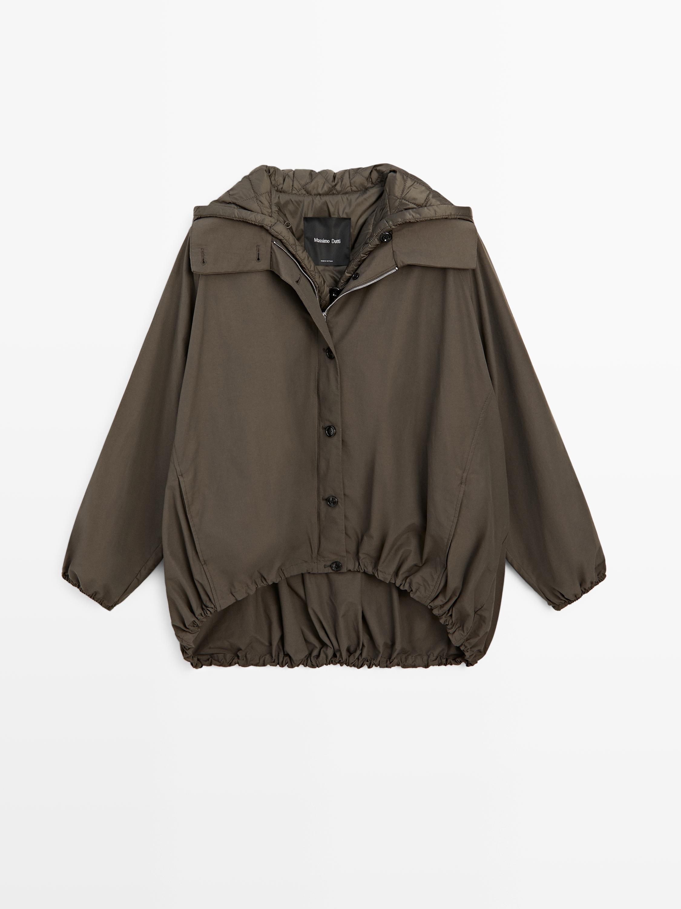 Parka with puff detail | Massimo Dutti UK