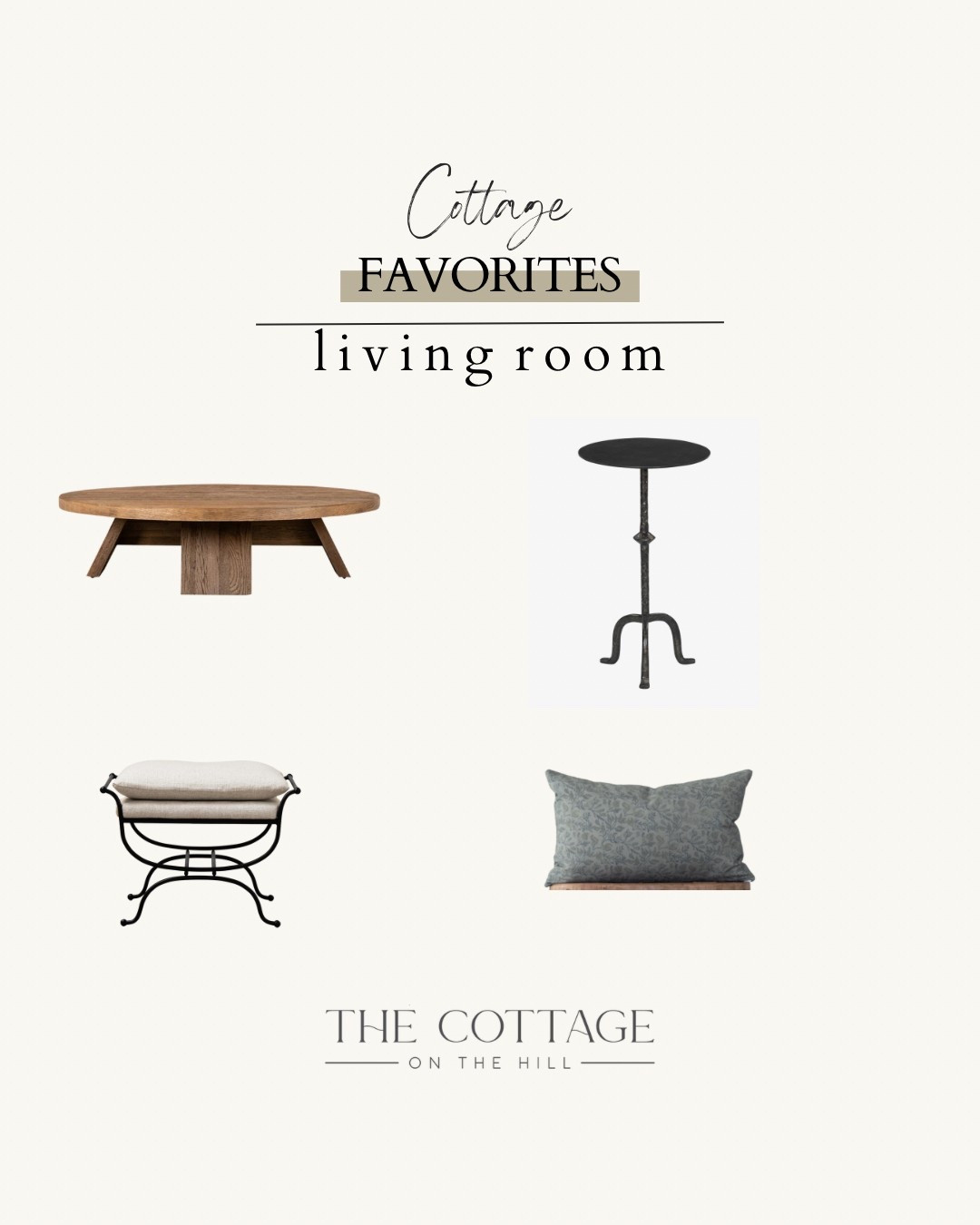 Cottage favorites: living room accents 

#LTKHome #LTKStyleTip