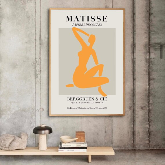Matisse Woman Print Matisse Nude Woman Yellow Woman Print | Etsy | Etsy (US)