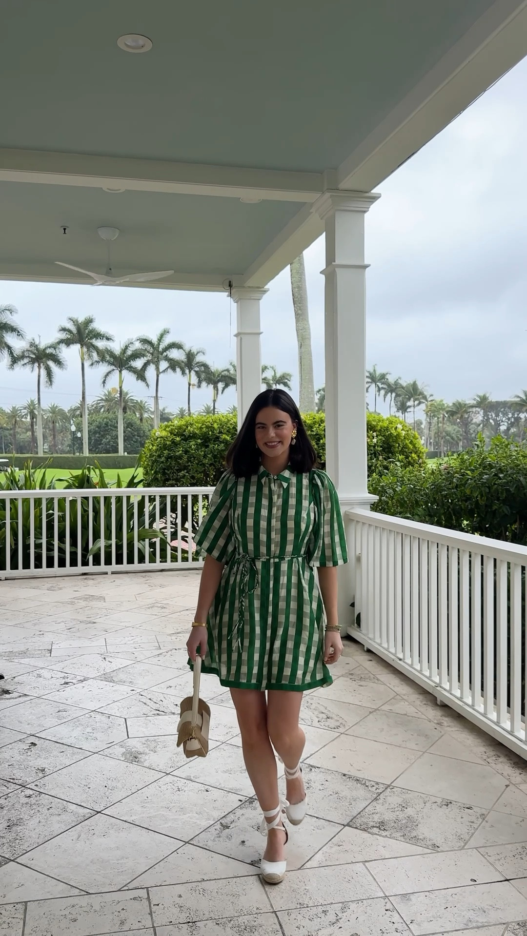 Green and white for St. Patrick’s Day! My dress is from Tuckernuck! ☘️