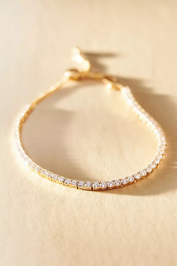 Love All Single Stone Tennis Bracelet | Anthropologie (US)