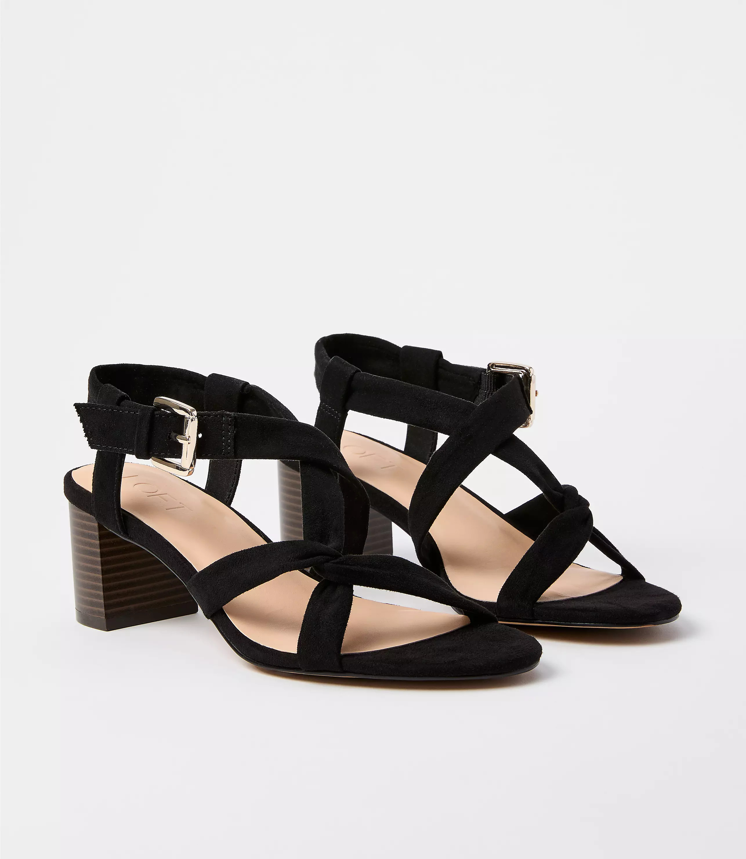 Strappy Block Heel Sandals | LOFT
