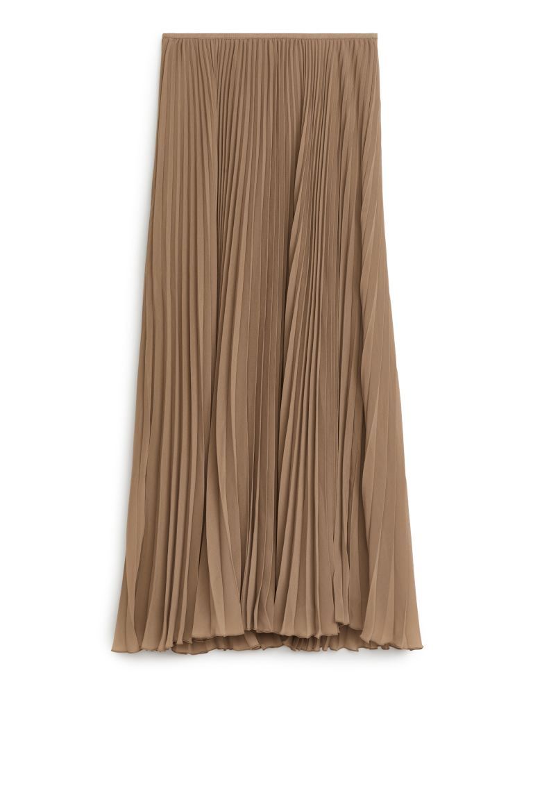 Pleated Chiffon Skirt | H&M (UK, MY, IN, SG, PH, TW, HK)