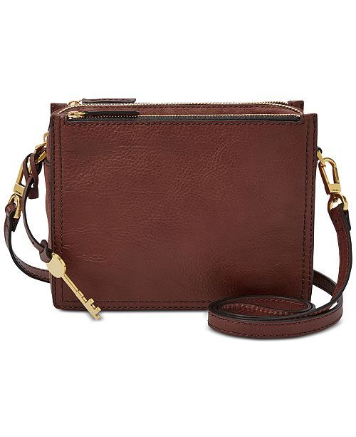 Campbell Mini Leather Crossbody | Macys (US)