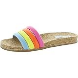 Steve Madden Women's Drips Slide Sandal, Bright Multi, 8.5 | Amazon (US)