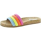 Steve Madden Women's Drips Slide Sandal, Bright Multi, 8.5 | Amazon (US)