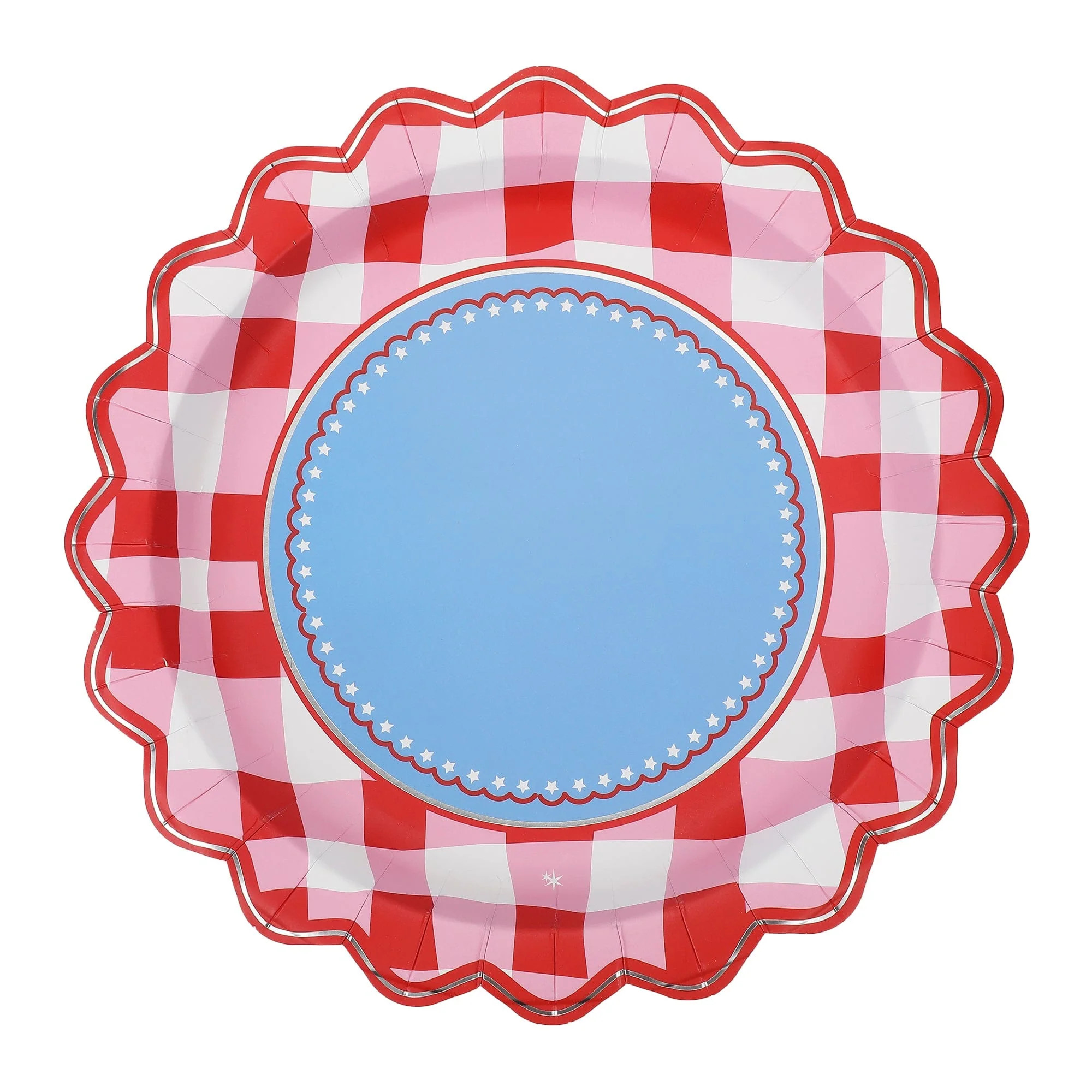 Picnic Perfect Gingham Dinner Plates (10 ct) | Packed Party
