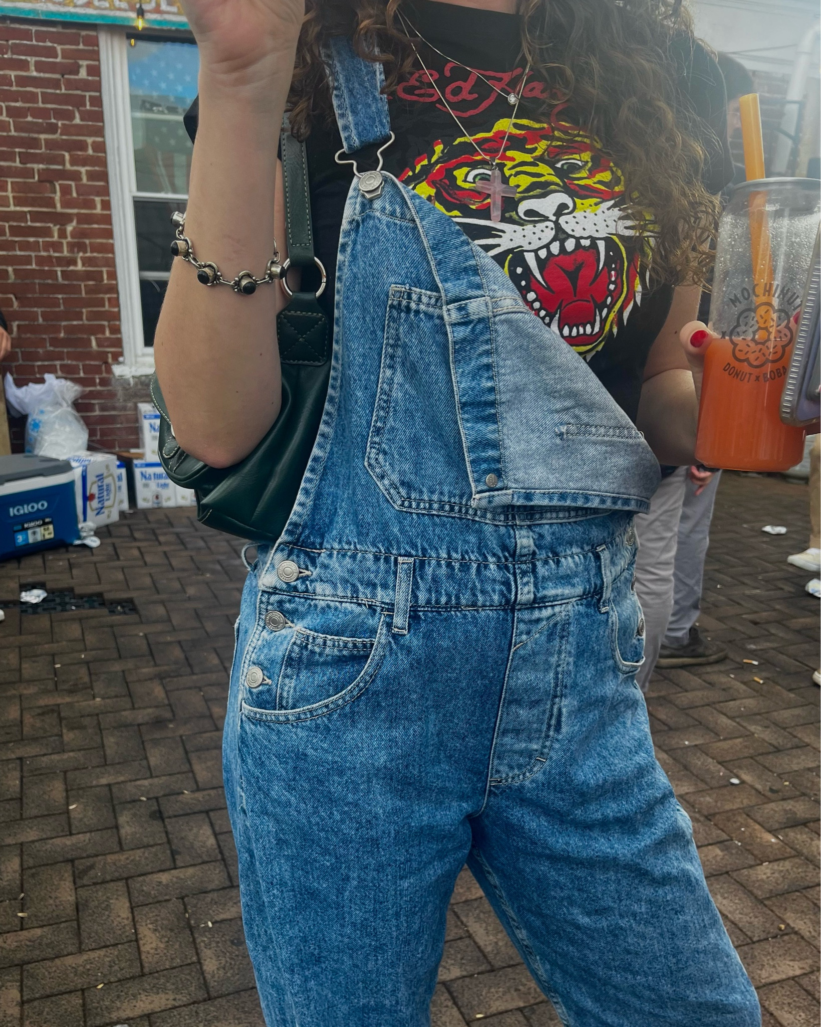 My favorite free people overalls styled in different ways!! The softest and most comfortable denim.🐅⚡️🍒

#LTKtravel #LTKstyletip #LTKGiftGuide