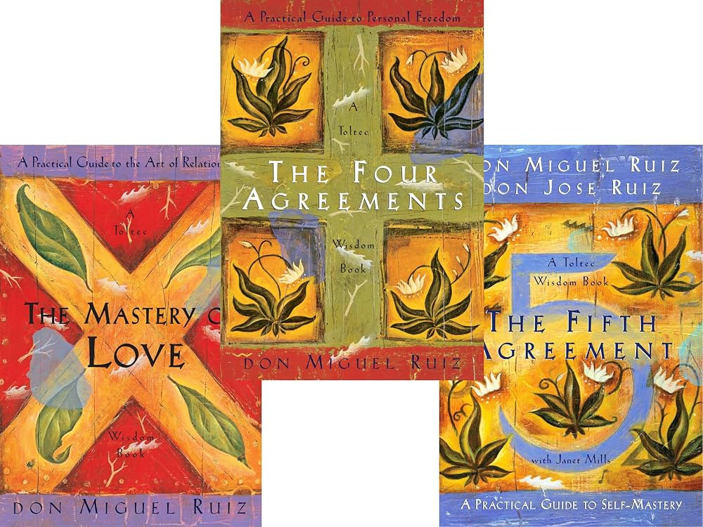 Don Miguel Ruiz Toltec Wisdom Series Collection 3 Books Set,(The Four Agreements: Practical Guide... | Amazon (US)