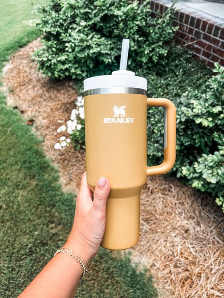 New Stanley cup! This color is giving me all the fall vibes. It’s such a pretty mustard yellow. 🍂 

#LTKBacktoSchool #LTKhome #LTKunder50