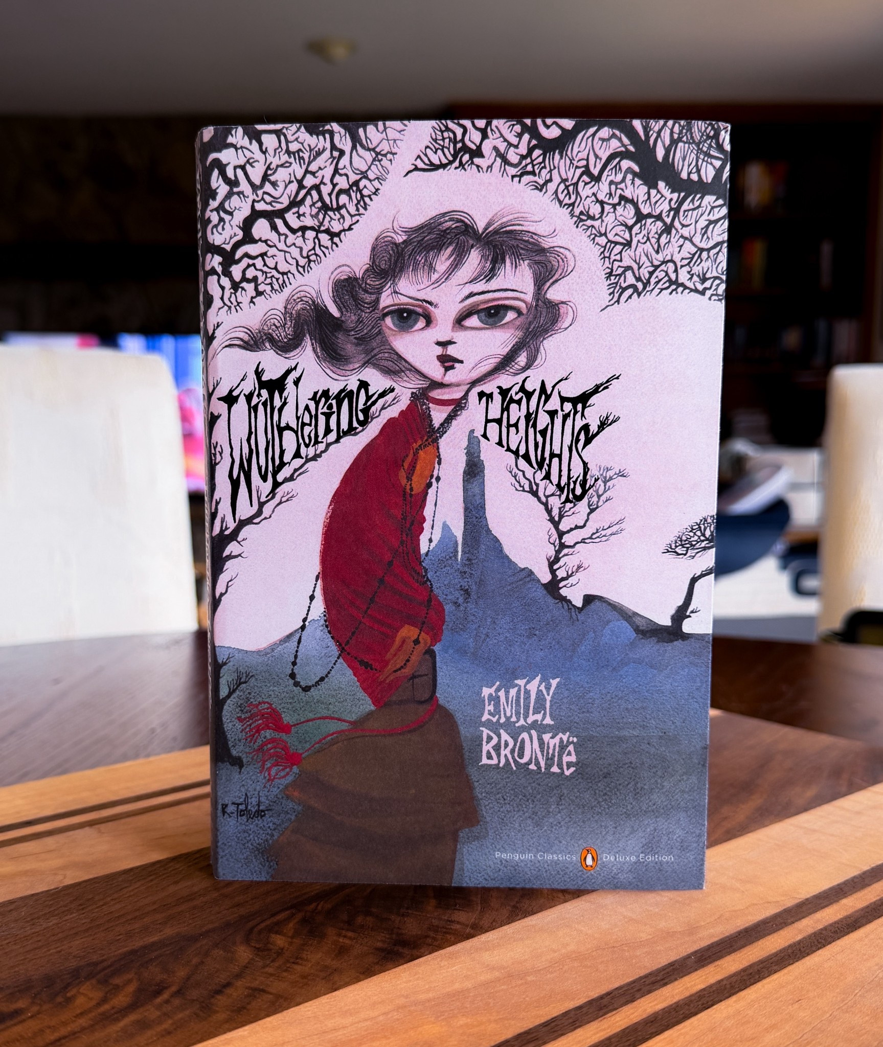 From the moment of his adoption by the Earnshaws, the foundling boy Heathcliff devotes himself to their young daughter Catherine. Growing up together, the two share a love that blossoms into romance, until Catherine's hurtful betrayal. But Heathcliff's emotions know no bounds and acknowledge no limits—not even death. Determined to secure the family estate of Wuthering Heights as his own, the tyrannical Heathcliff vents his bitterness on his and Catherine's heirs, manipulating lives and shaping destinies under the influence of a passion that has curdled into obsession.
 
First published in 1847, Emily Brontë's classic novel Wuthering Heights was acknowledged by readers and critics as a tale of dark romance as tempestuous and untamed as its Yorkshire moors setting. This volume is one of Barnes & Noble's Collectible Editions classics. Each volume features authoritative texts by the world's greatest authors in an exquisitely designed foil-stamped binding, with distinctive colored edging and an attractive ribbon bookmark. Decorative, durable, and collectible, these books offer hours of pleasure to readers young and old and are an indispensable cornerstone for any home library. 

#LTKmomlife #LTKdayinmylife #LTKU