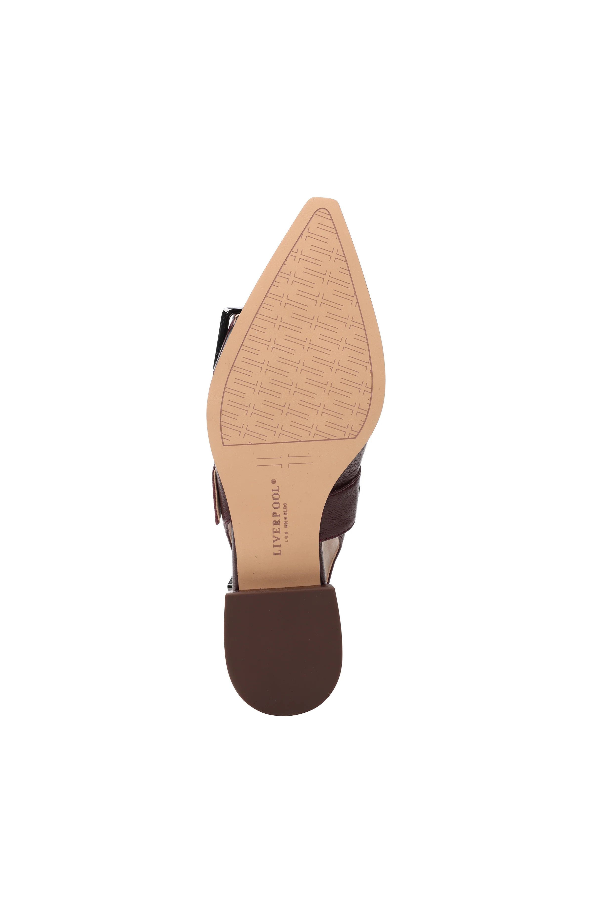 VILLA LEATHER SLINGBACK WITH DOUBLE BUCKLE | Liverpool Jeans