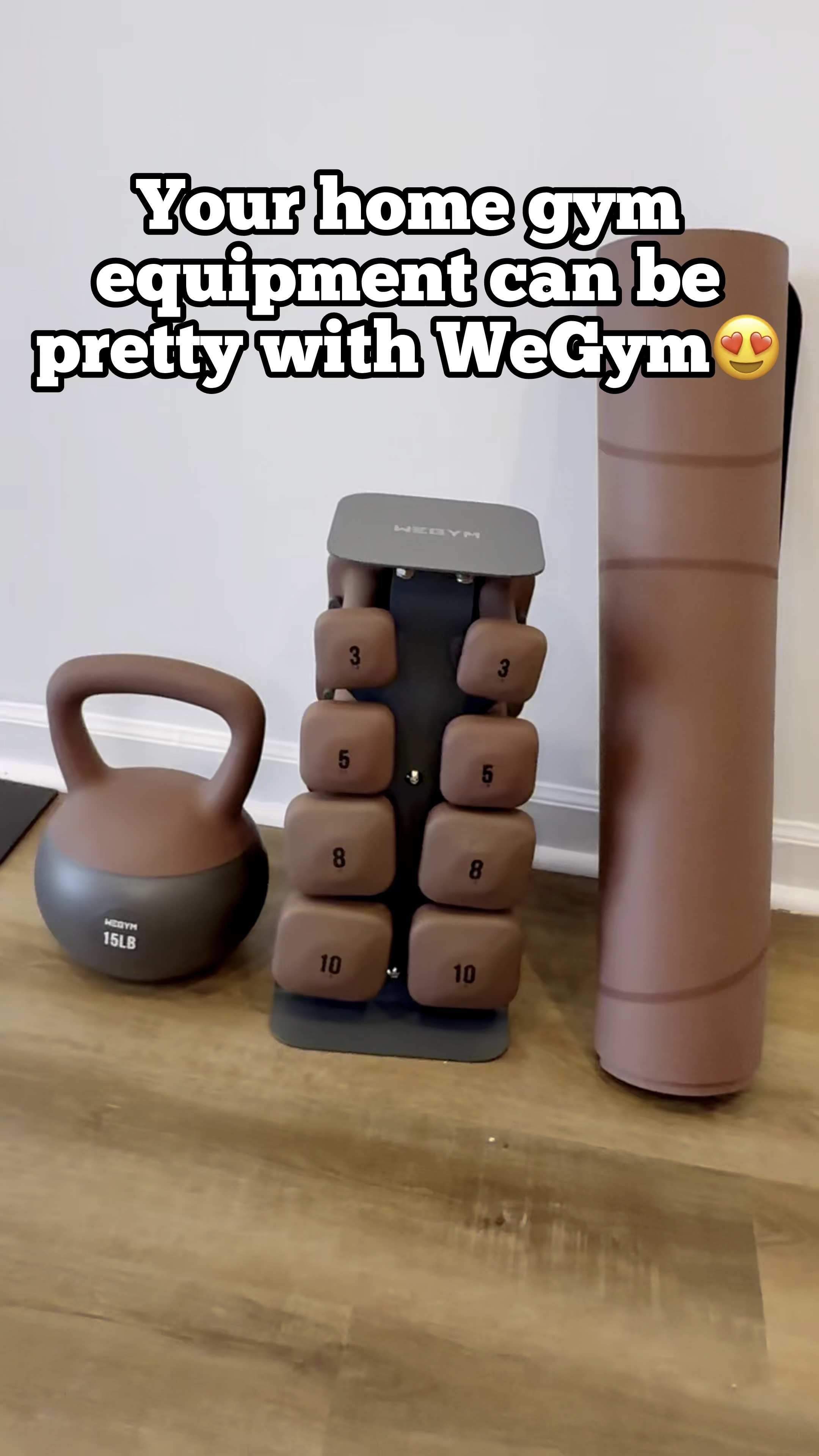 ‼️LEVEL UP‼️Your home gym equipment with matching WeGym weights, mats, kettlebellsX benches and more 

#LTKFitness #LTKActive #LTKWatchNow