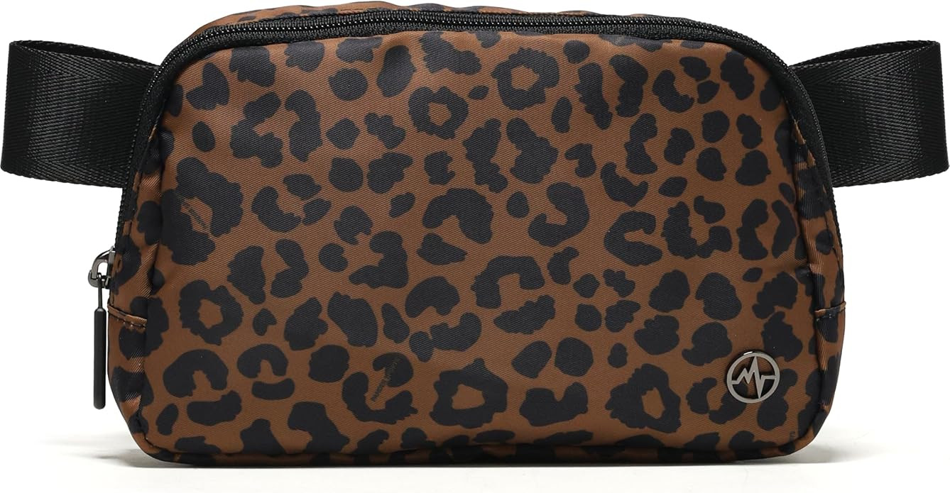 Pander Everywhere Crossbody Bag Iridescent Polyester Sling Belt Bag with Adjustable Strap | Amazon (US)