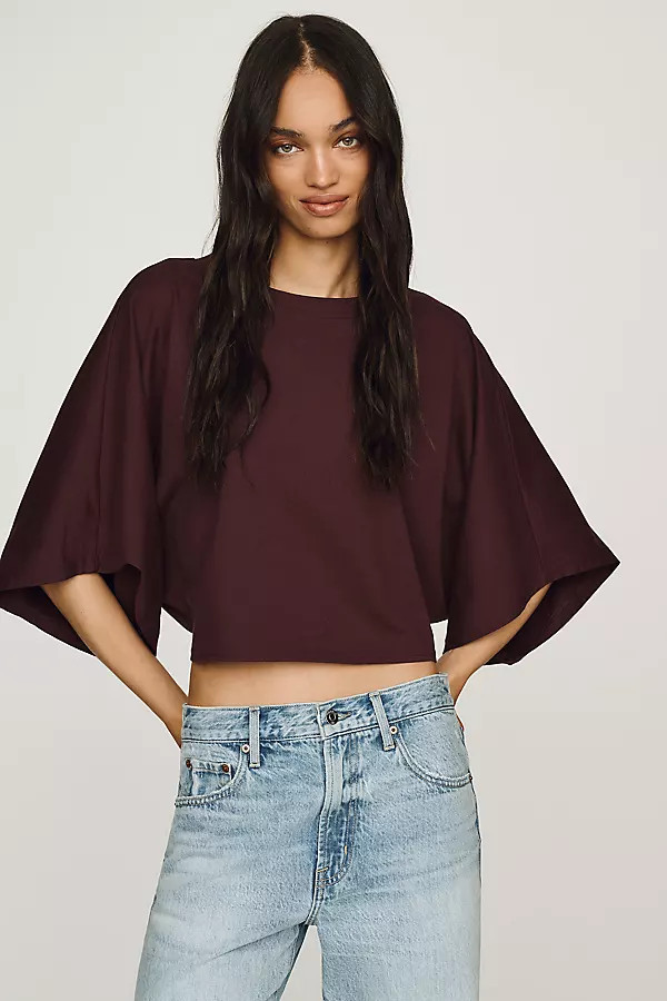 Cotton Poncho Tee | Anthropologie (US)