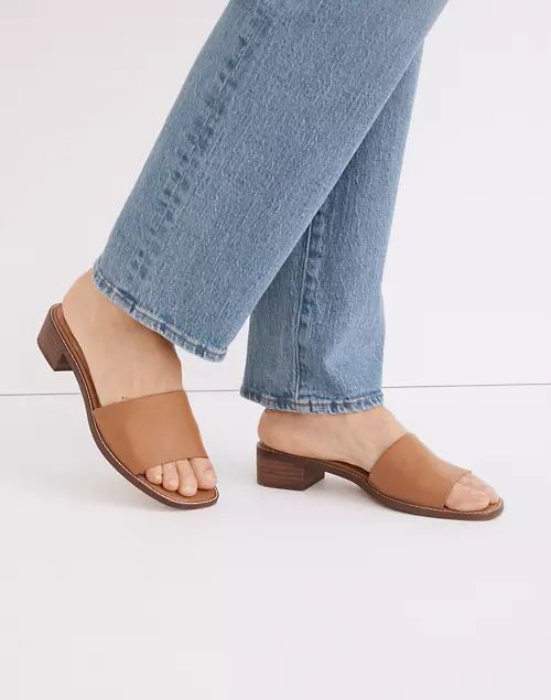 The Cassady Mule in Leather | Madewell