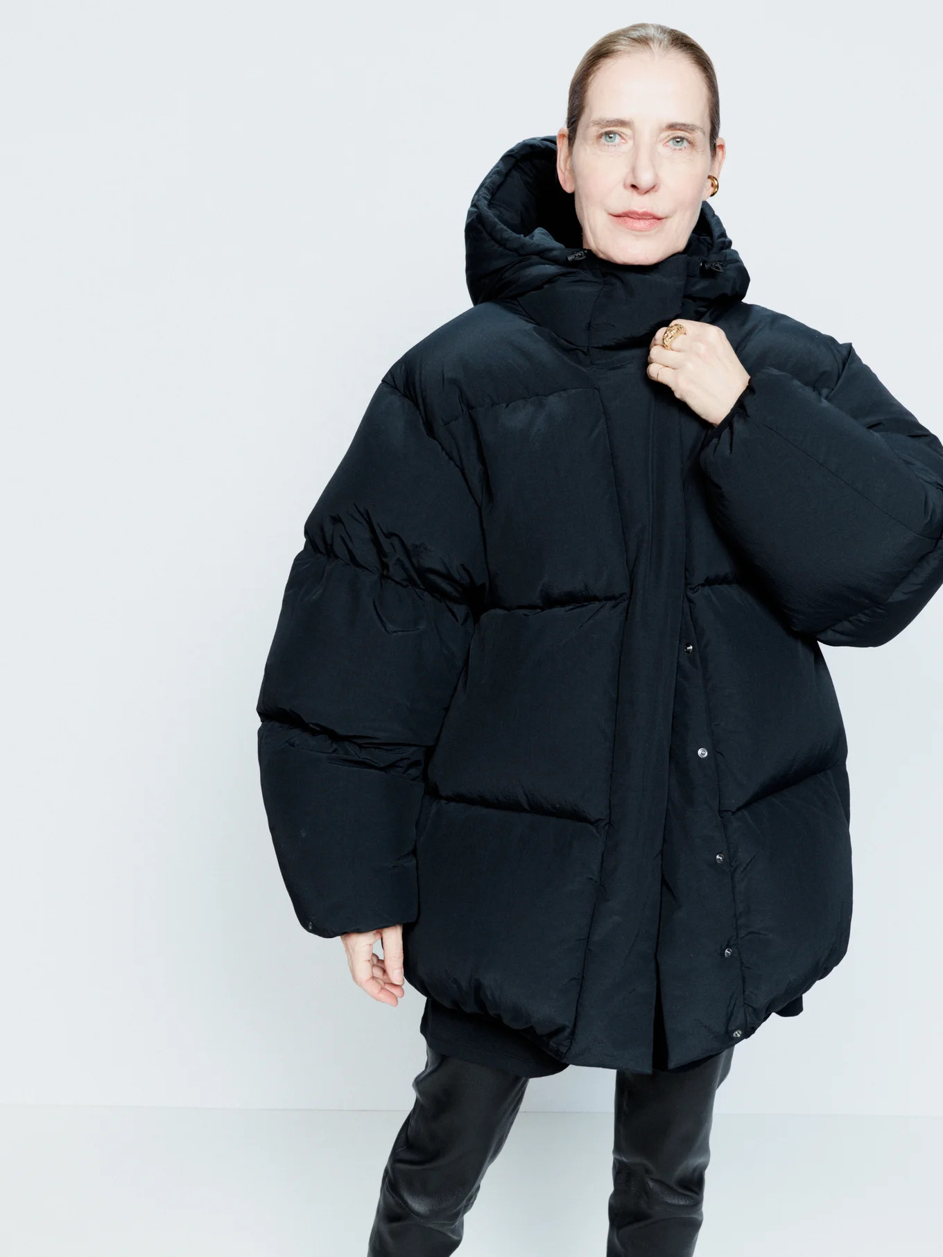 Hooded mega puffer quilted coat | Matches (UK)