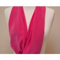 Enzaly Fuschia Oversized 100% Silk Scarf | Etsy (US)