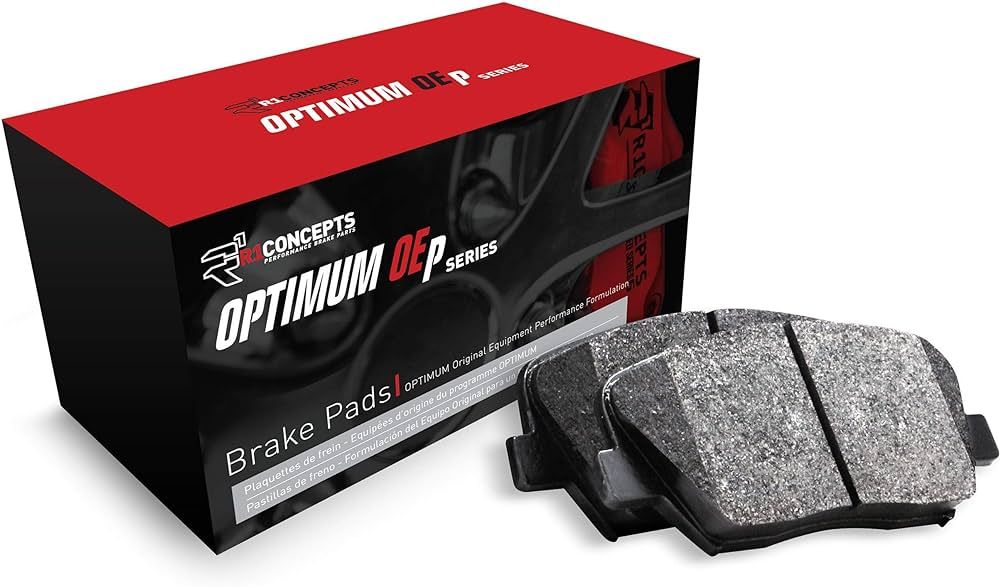 R1 Concepts Front Optimum OEp Series Brake Pads With Rubber Steel Rubber Shims| Fits 2010-2017 Le... | Amazon (US)