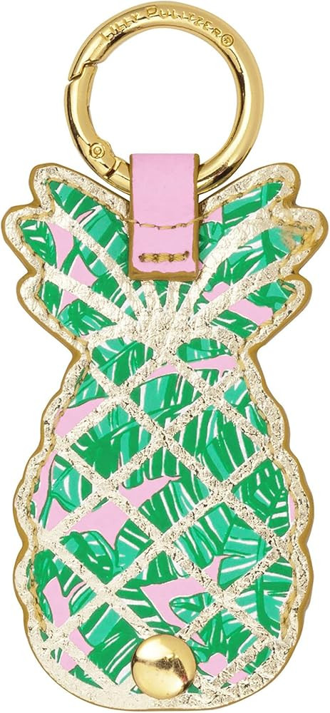 Lilly Pulitzer AirTag Keychain, Cute Air Tag Holder, Novelty Shaped AirTag Key Ring for Luggage, ... | Amazon (US)