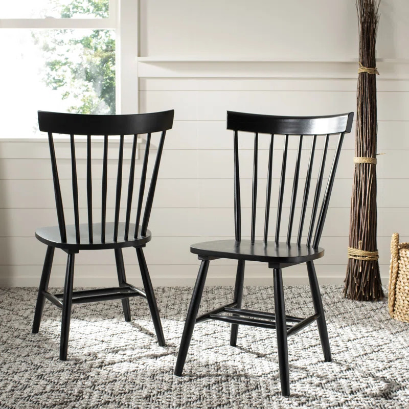Matanna Solid Wood Windsor Back Side Chair (Set of 2) | Wayfair North America