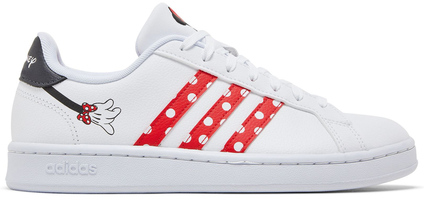 Buy Adidas Disney x Wmns Grand Court Base 'Minnie Mouse' - GW6247 | GOAT | GOAT