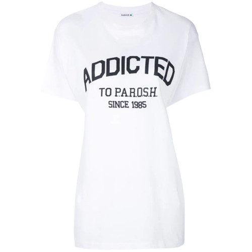 P.A.R.O.S.H. Addicted T-shirt - White | Farfetch EU