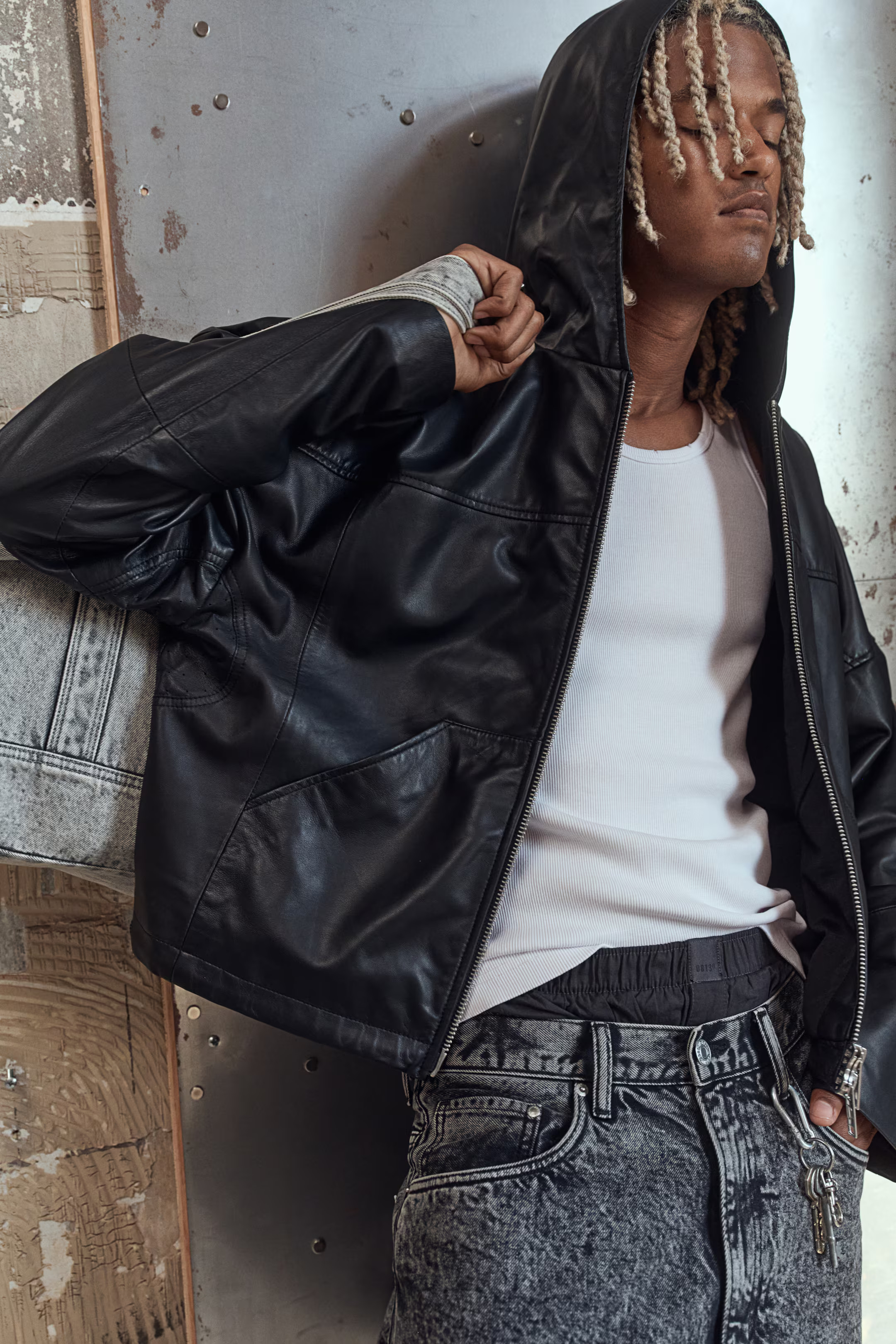 Slim Fit Ribbed Tank Top - White - Men | H&M US | H&M (US + CA)