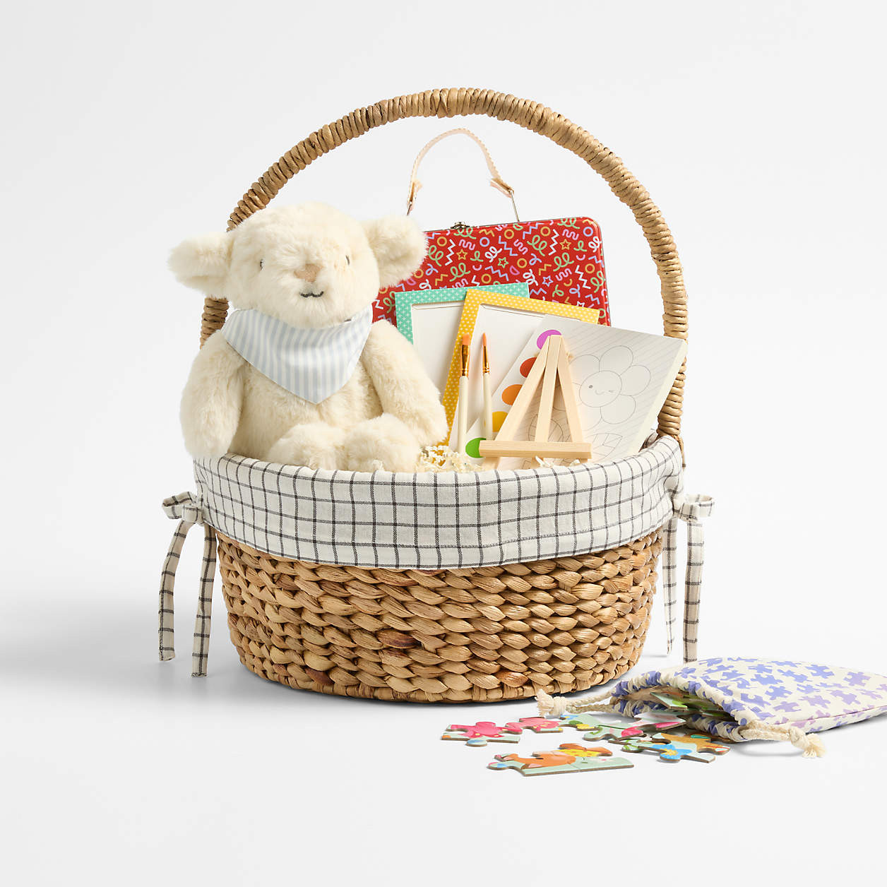 Modern Natural Kids Easter Basket + Reviews | Crate & Kids | Crate & Barrel