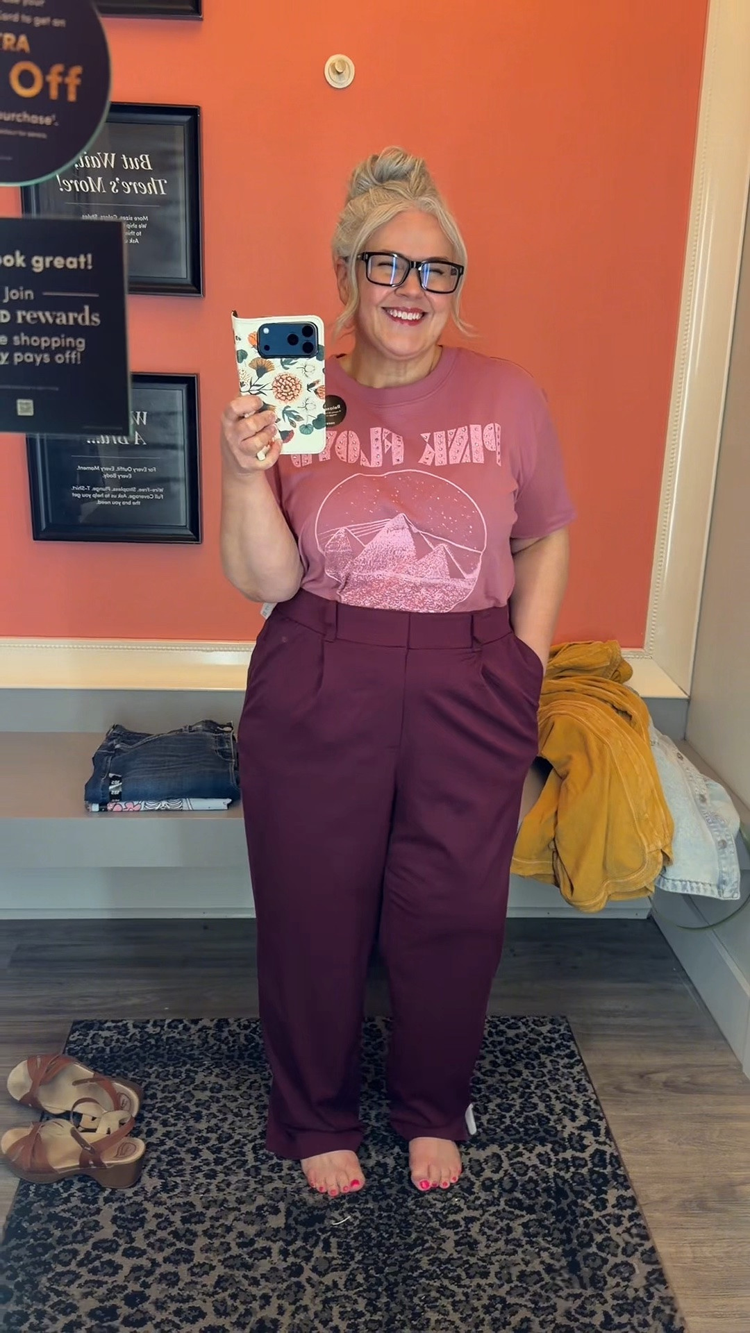 There’s nothing more fun than an impromptu trip to the mall to hang with my girls at @Torrid  !! I was really jamming to music in the fitting room too 💃 Torrid is such a great place to find cute graphic tees 🩷🙌🏼 
#Over50Style #over50fashion #tryonwithme #plussizefashion #graphictees

#LTKootd #LTKOver40 #LTKPlusSize