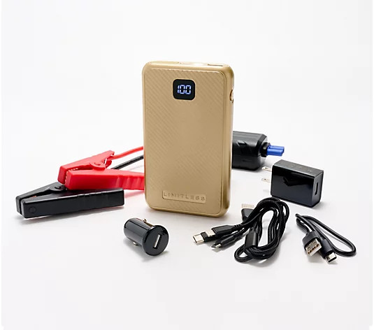Limitless AutoBoost 3-in-1 Jump Starter, Power Bank & Light - QVC.com | QVC