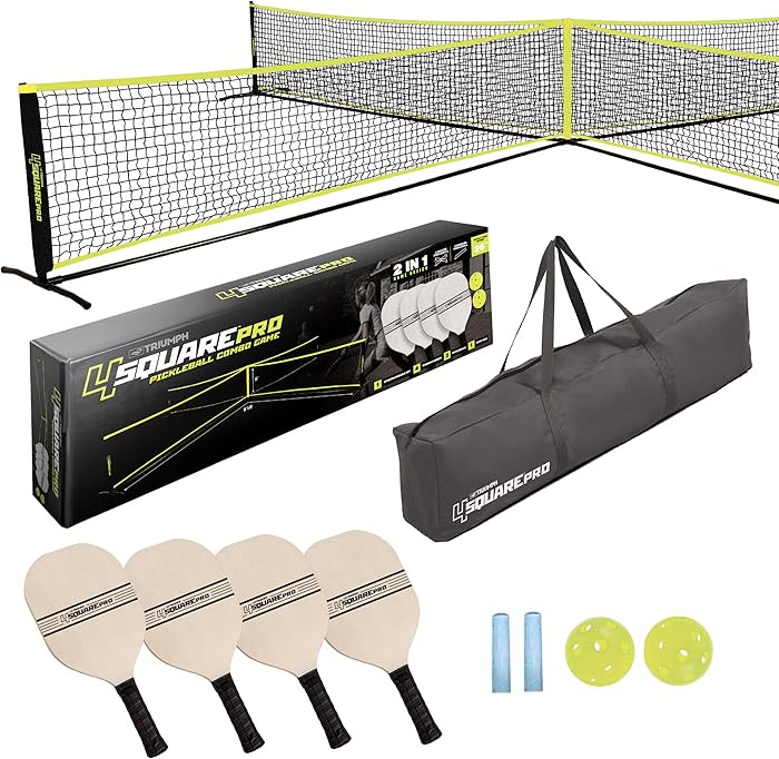 Triumph 4 Square Pickleball Pro Combo | Amazon (US)
