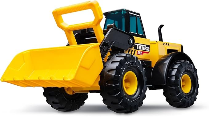 Tonka Steel Classics Front Loader - Made with Steel & Sturdy Plastic, Yellow Toy Construction Tru... | Amazon (US)