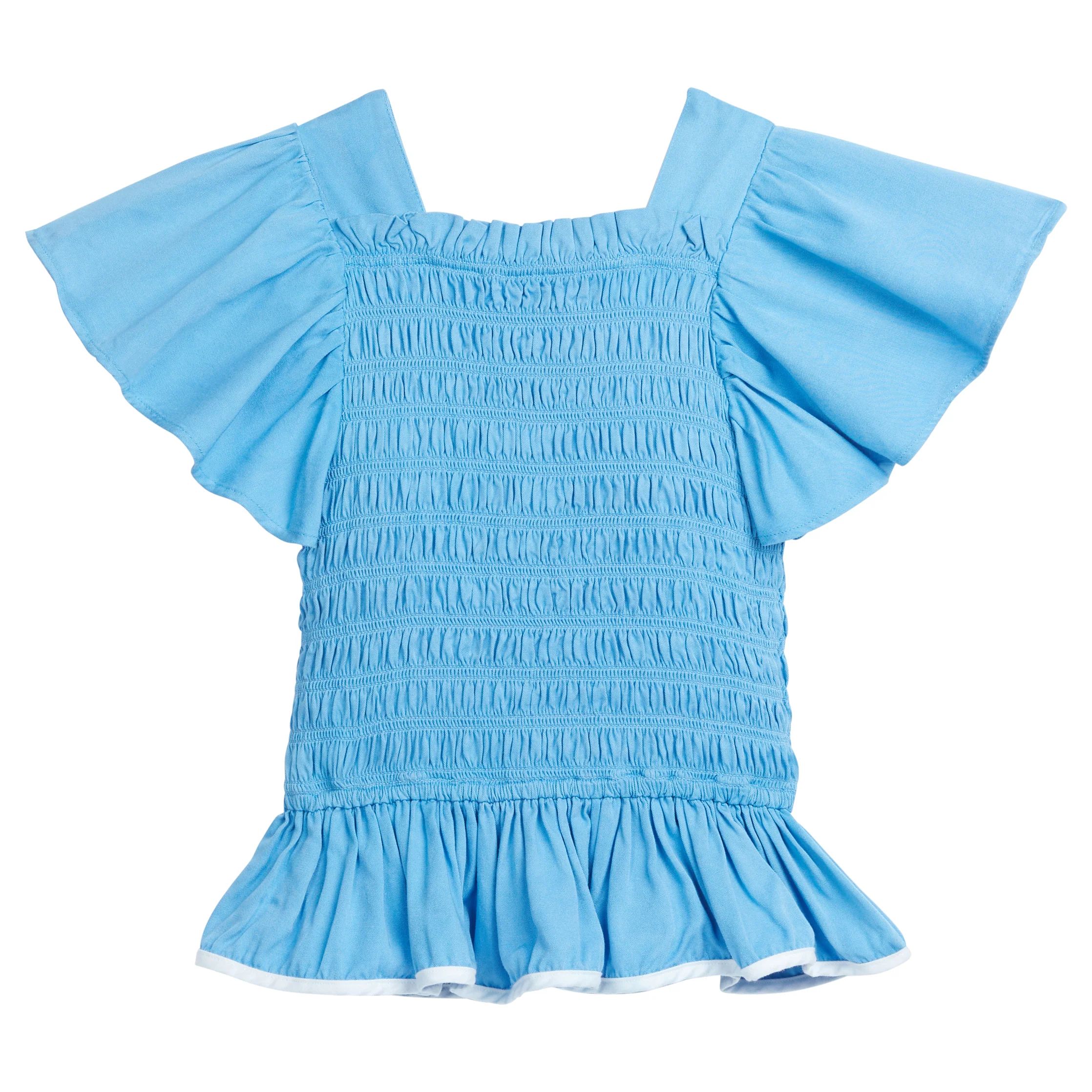 India Top - Blue | BISBY Kids