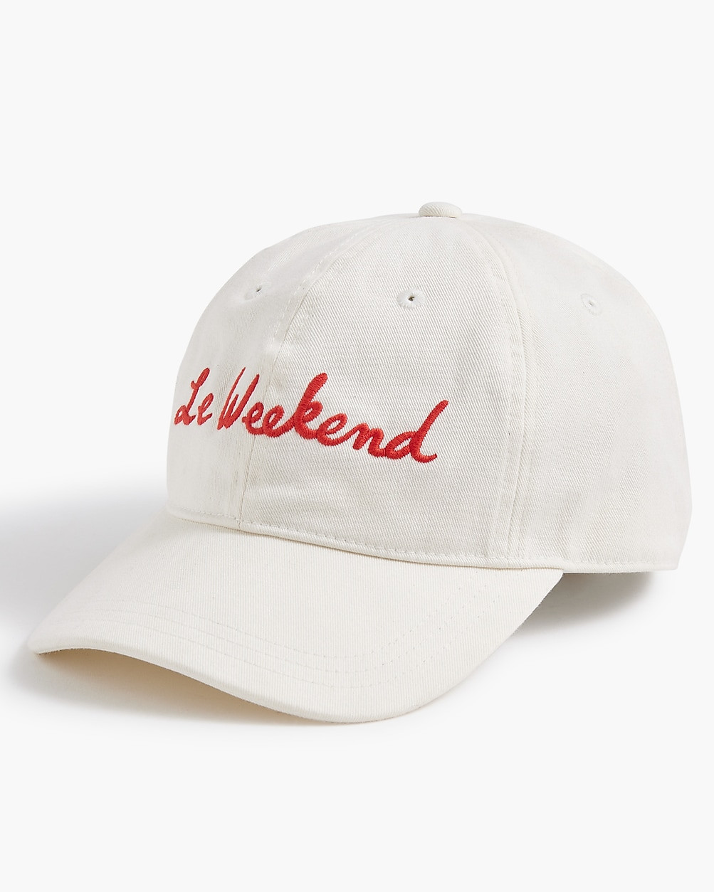 "Le Weekend" baseball hat | J.Crew Factory