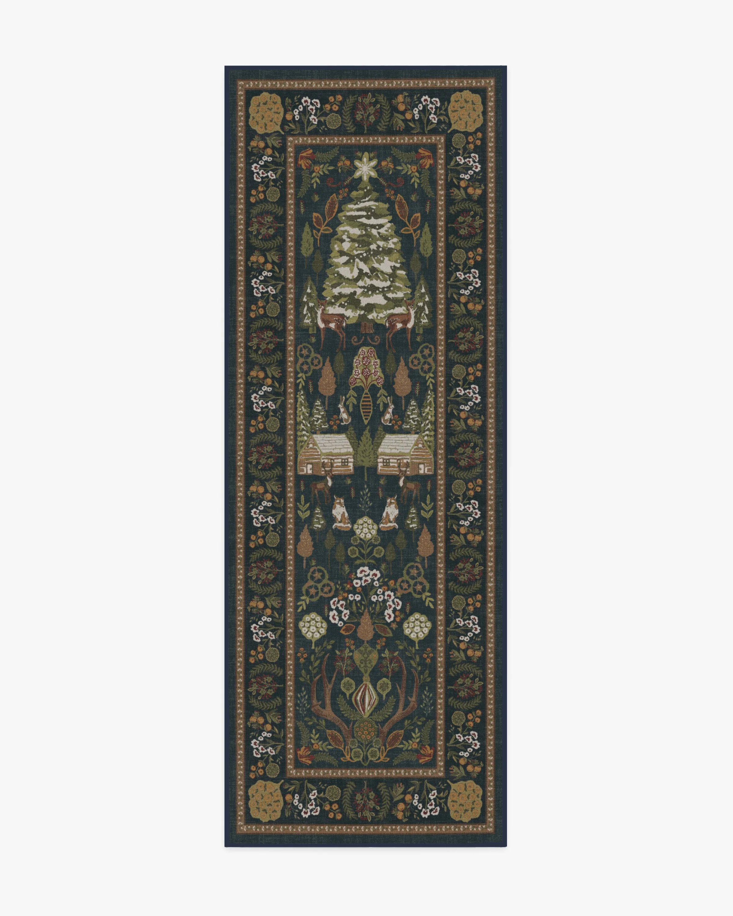 Juniper Midnight Blue Tufted Rug | Ruggable