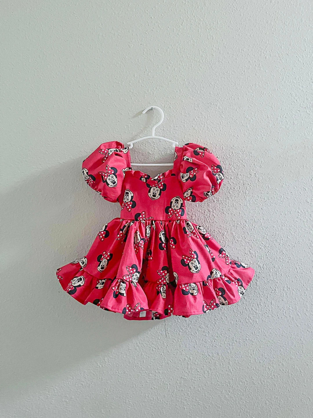 Minnie Mouse Dress Toddler Girl Minnie Mouse Birthday Outfit for Girls, Minnie Mouse Disney, Baby... | Etsy (US)