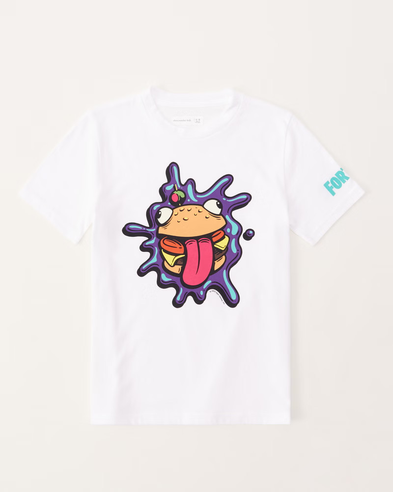 boys fortnite graphic tee | boys tops | Abercrombie.com | Abercrombie & Fitch (US)