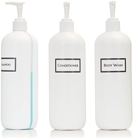 Shampoo & Conditioner Bottles  | Amazon (US)