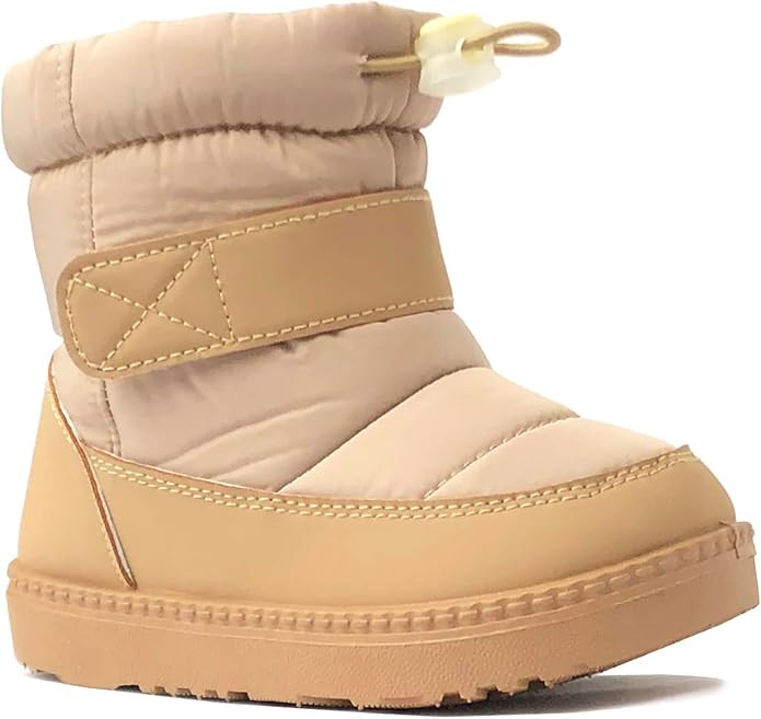 REDVOLUTION Kids Boots Toddler Girls Cute Butterfly Bow | PomPom PU leather Boot (Toddler/Small K... | Amazon (US)