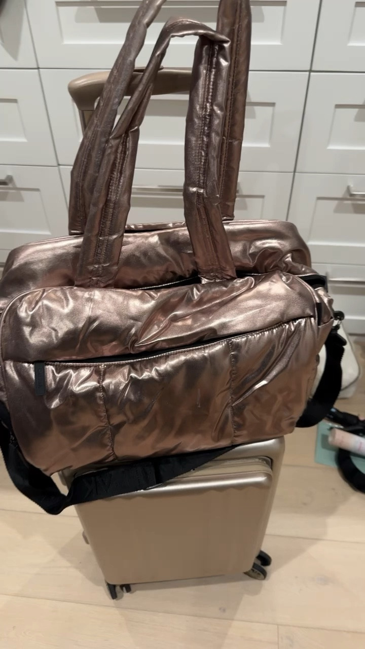 Calpak luka clearance duffel bronze