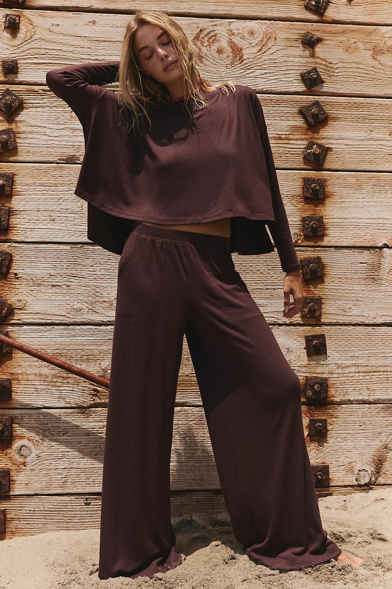Good Feels Long Pant Set | Free People (Global - UK&FR Excluded)