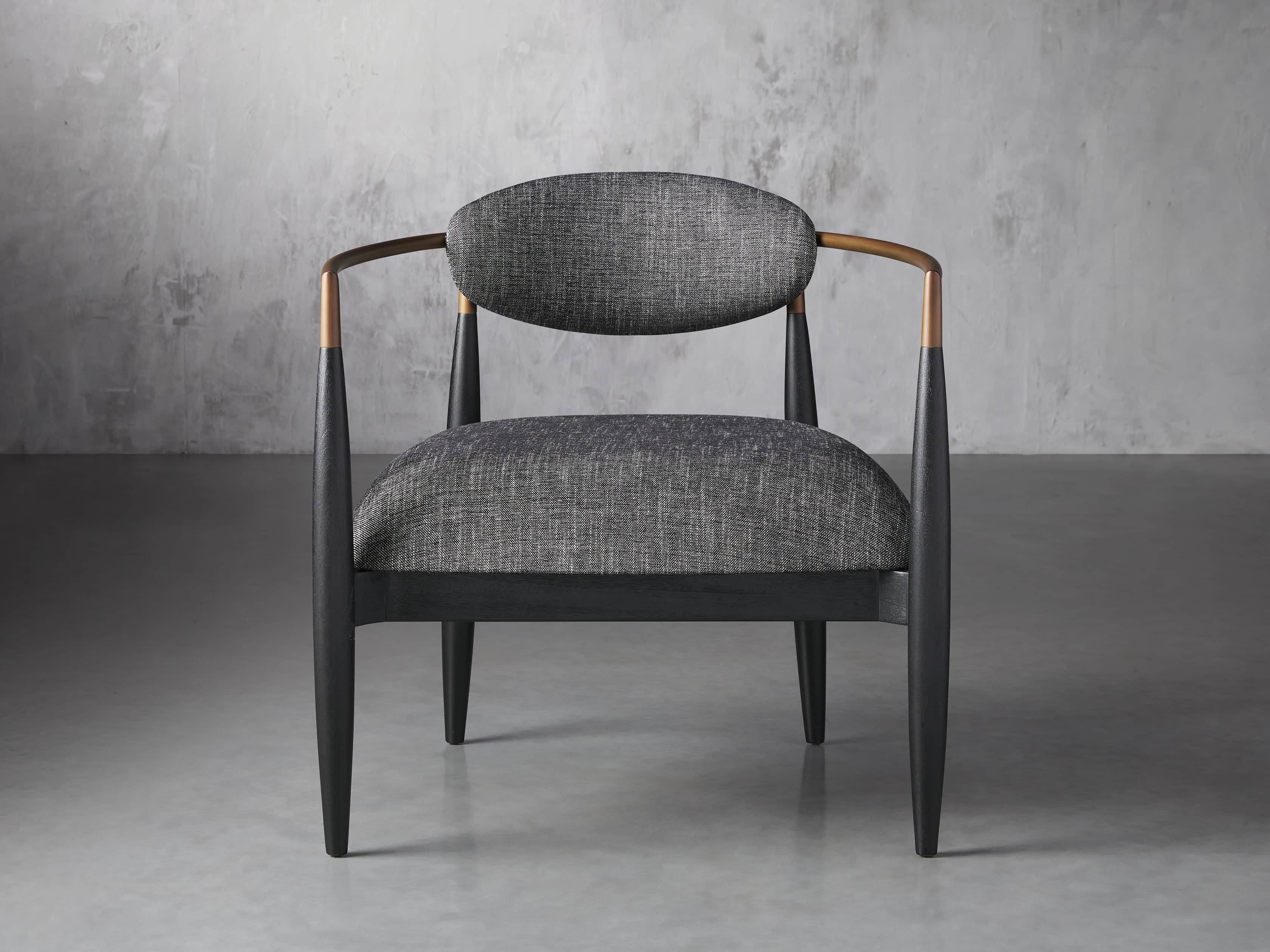 Jagger Chair in Black | Arhaus