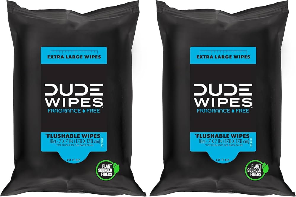 DUDE Wipes 18ct,(1) (Pack of 2) | Amazon (US)