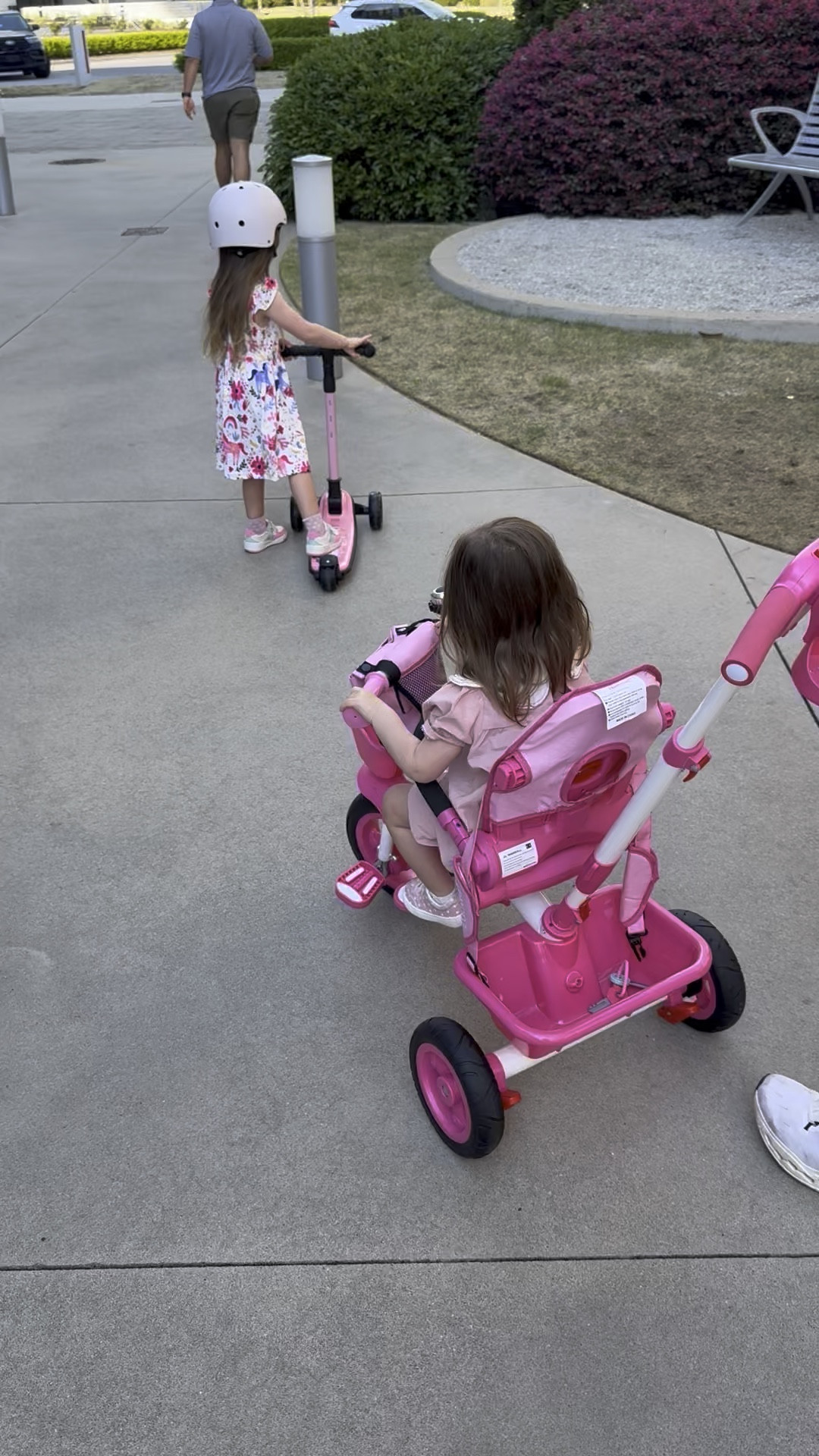Scooting and biking. The cutest duo. #scooter #birthdaygifts #bikes #tricycle #summer #toddlers 

#LTKBaby #LTKKids #LTKmomlife