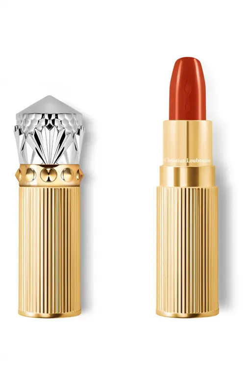 Christian Louboutin Rouge Louboutin Silky Satin On the Go Lipstick in Chili Youpiyou 005 at Nordstrom | Nordstrom