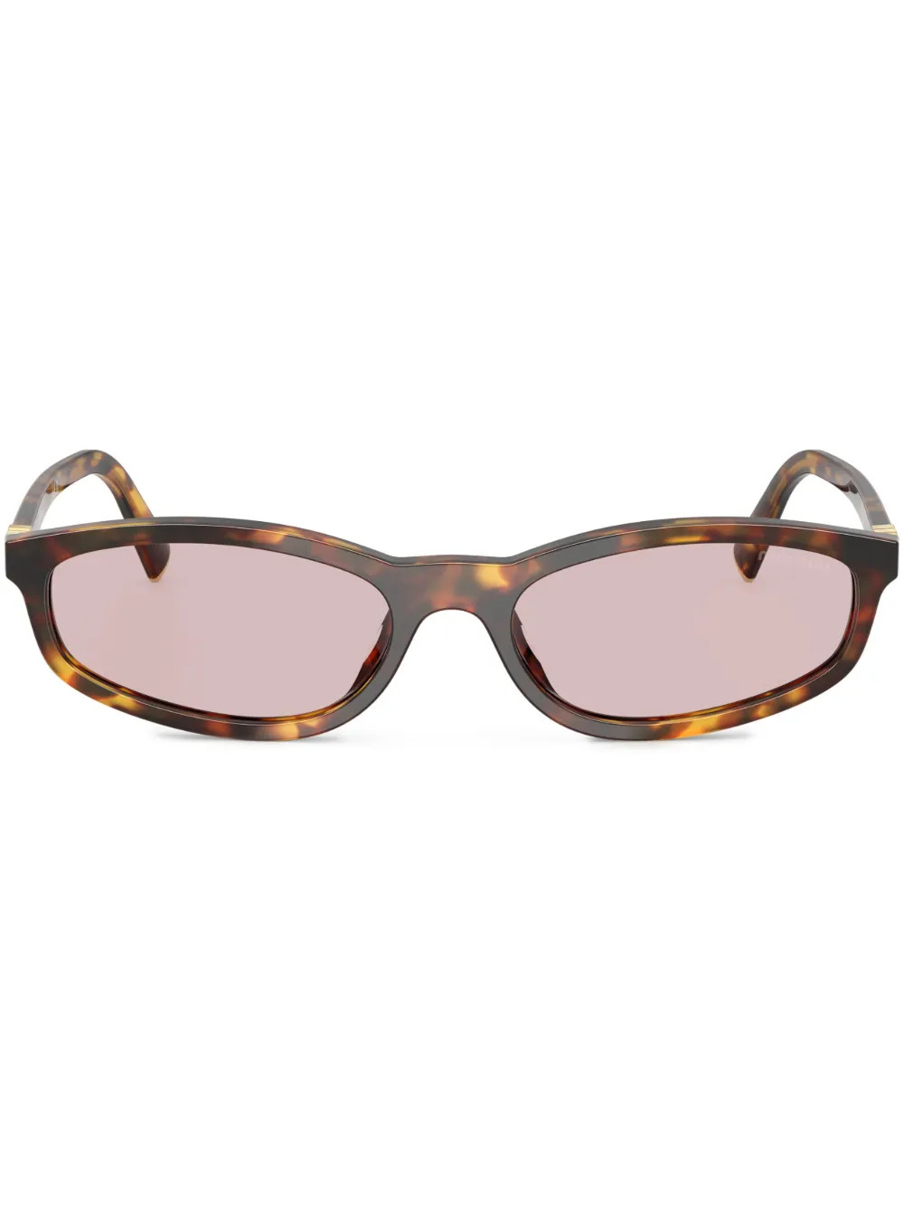 Miu Miu Eyewear Tortoiseshell Sunglasses | Brown | FARFETCH | Farfetch Global