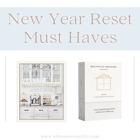 The New Year calls for a reset Friends! Not sure where to start? No worries my books and card deck can help you get started!
#homeorganizing #declutter #organizedhome

#LTKfamily #LTKover40 #LTKhome