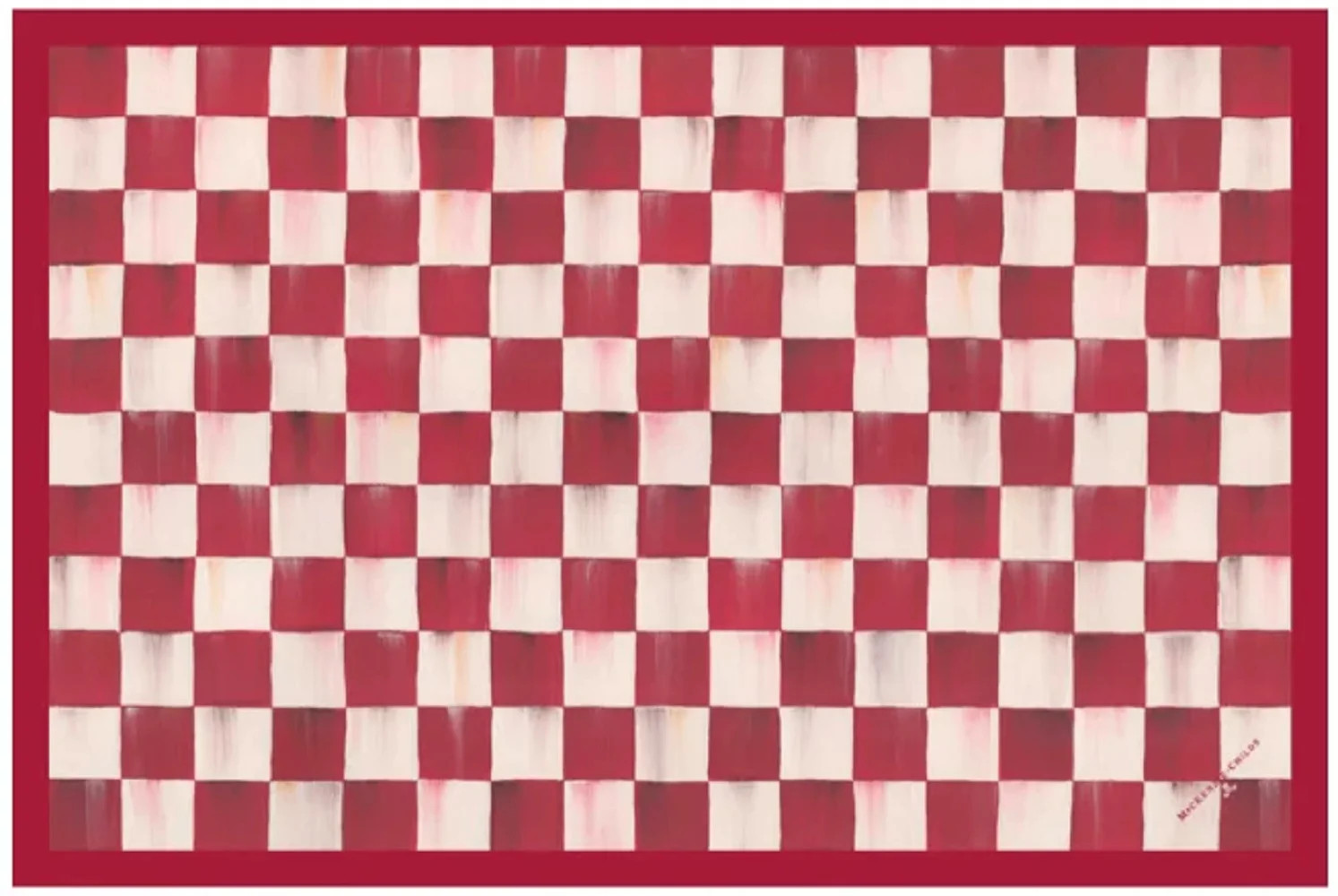 Cherry Check Floor Mat | Wayfair North America