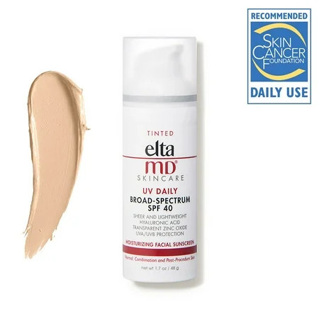 EltaMD UV Daily Tinted Broad-Spectrum SPF 40 Sunscreen 1.7oz / 48g | Walmart (US)